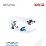 12V 200Ah LiFePO4 Lityum Demir Fosfat Batarya/Akü - Bluetooth/Wifi - Görsel 2