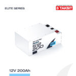 12V 200Ah LiFePO4 Lityum Demir Fosfat Batarya/Akü - Bluetooth/Wifi - Görsel 3
