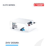 24V 200Ah LiFePO4 Lityum Demir Fosfat Batarya/Akü - Bluetooth/Wifi - Görsel 2