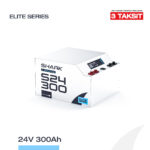 24V 300Ah LiFePO4 Lityum Demir Fosfat Batarya/Akü - Bluetooth/Wifi - Görsel 2