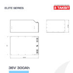 36V 300Ah LiFePO4 Lityum Demir Fosfat Batarya/Akü - Bluetooth/Wifi (Kopya) (Kopya) (Kopya) (Kopya) (Kopya) (Kopya) (Kopya) (Kopya) (Kopya) - Görsel 5